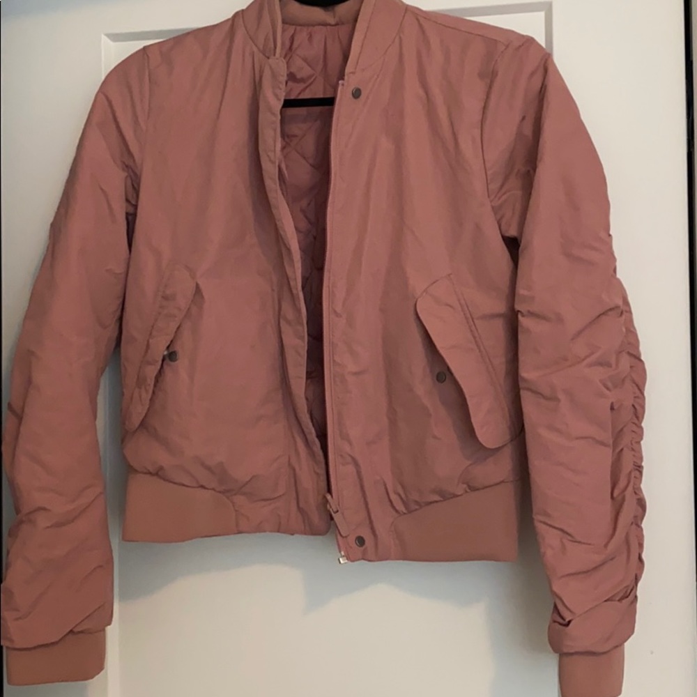 Lululemon reversible bomber